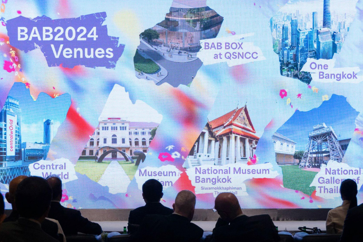 พบ 200 ผลงานจาก 76 ศิลปินบน 11 แลนด์มาร์กกลางกรุงใน Bangkok Art Biennale 2024