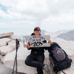 เดินป่า อเมริกา Sierra Nevada : Solo Thru-Hike John Muir Trail (Southbound) Location : Yosemite National Park, Ansel Adams Wilderness, John Muir Wilderness, Sequoia & Kings Canyon National Parks, Inyo National Forest