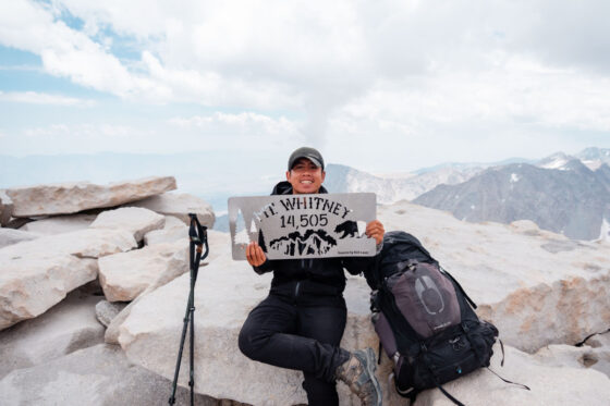 เดินป่า อเมริกา Sierra Nevada : Solo Thru-Hike John Muir Trail (Southbound) Location : Yosemite National Park, Ansel Adams Wilderness, John Muir Wilderness, Sequoia & Kings Canyon National Parks, Inyo National Forest