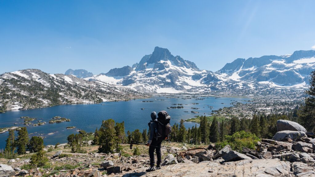 เดินป่า อเมริกา Sierra Nevada : Solo Thru-Hike John Muir Trail (Southbound) Location : Yosemite National Park, Ansel Adams Wilderness, John Muir Wilderness, Sequoia & Kings Canyon National Parks, Inyo National Forest