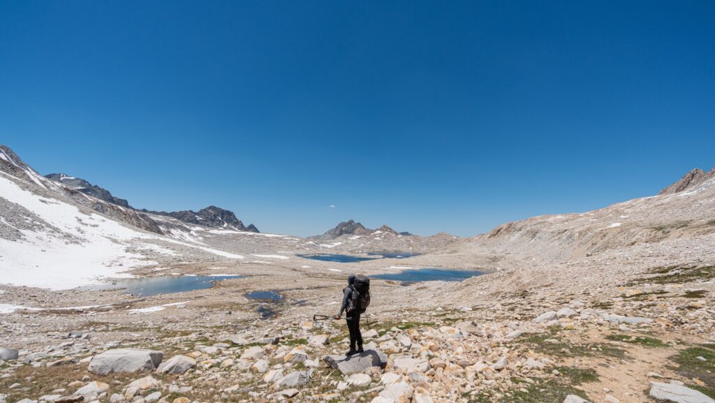 เดินป่า อเมริกา Sierra Nevada : Solo Thru-Hike John Muir Trail (Southbound) Location : Yosemite National Park, Ansel Adams Wilderness, John Muir Wilderness, Sequoia & Kings Canyon National Parks, Inyo National Forest