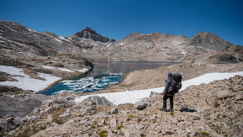 เดินป่า อเมริกา Sierra Nevada : Solo Thru-Hike John Muir Trail (Southbound) Location : Yosemite National Park, Ansel Adams Wilderness, John Muir Wilderness, Sequoia & Kings Canyon National Parks, Inyo National Forest