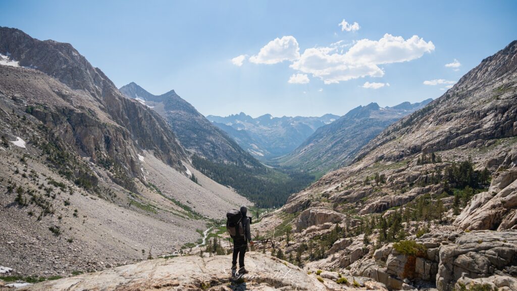 เดินป่า อเมริกา Sierra Nevada : Solo Thru-Hike John Muir Trail (Southbound) Location : Yosemite National Park, Ansel Adams Wilderness, John Muir Wilderness, Sequoia & Kings Canyon National Parks, Inyo National Forest