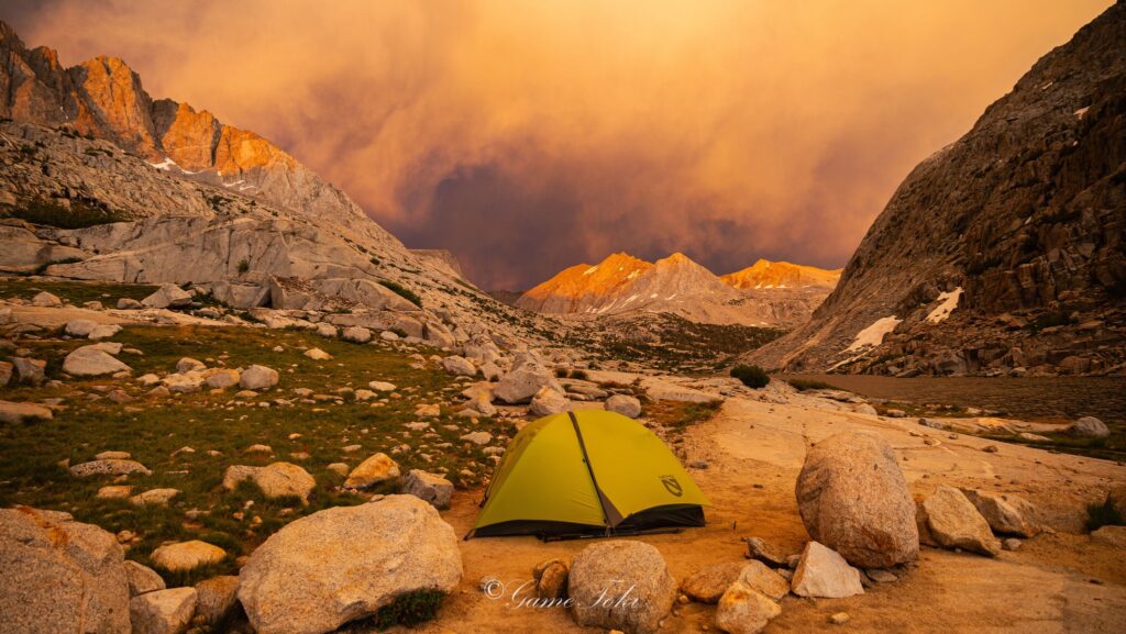 เดินป่า อเมริกา Sierra Nevada : Solo Thru-Hike John Muir Trail (Southbound) Location : Yosemite National Park, Ansel Adams Wilderness, John Muir Wilderness, Sequoia & Kings Canyon National Parks, Inyo National Forest