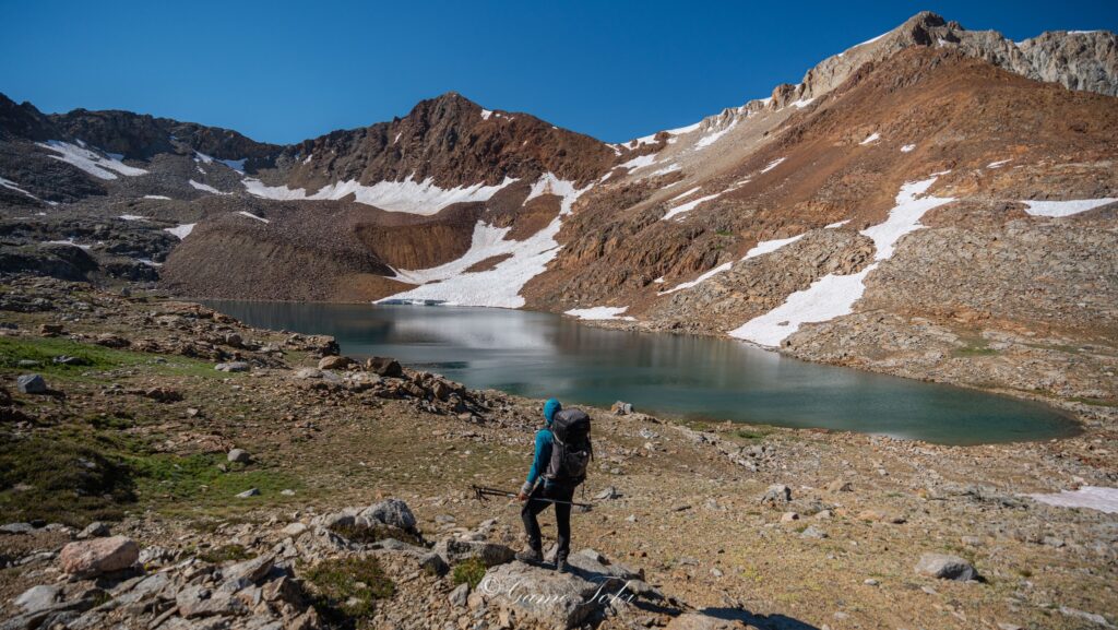 เดินป่า อเมริกา Sierra Nevada : Solo Thru-Hike John Muir Trail (Southbound) Location : Yosemite National Park, Ansel Adams Wilderness, John Muir Wilderness, Sequoia & Kings Canyon National Parks, Inyo National Forest