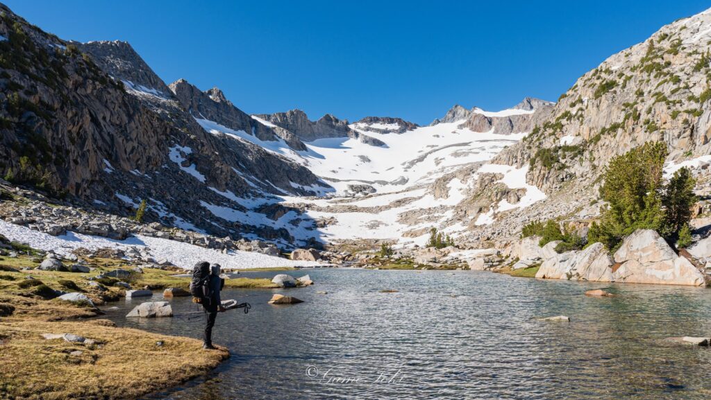 เดินป่า อเมริกา Sierra Nevada : Solo Thru-Hike John Muir Trail (Southbound) Location : Yosemite National Park, Ansel Adams Wilderness, John Muir Wilderness, Sequoia & Kings Canyon National Parks, Inyo National Forest