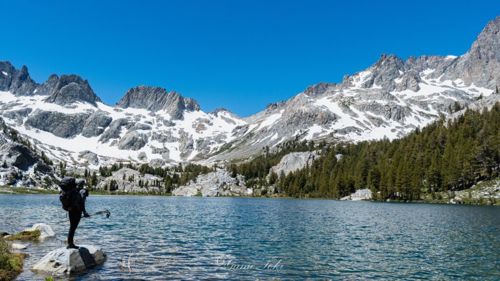 เดินป่า อเมริกา Sierra Nevada : Solo Thru-Hike John Muir Trail (Southbound) Location : Yosemite National Park, Ansel Adams Wilderness, John Muir Wilderness, Sequoia & Kings Canyon National Parks, Inyo National Forest