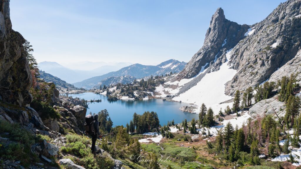 เดินป่า อเมริกา Sierra Nevada : Solo Thru-Hike John Muir Trail (Southbound) Location : Yosemite National Park, Ansel Adams Wilderness, John Muir Wilderness, Sequoia & Kings Canyon National Parks, Inyo National Forest