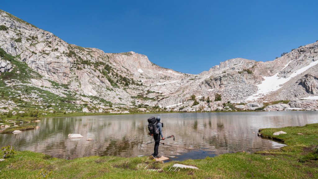 เดินป่า อเมริกา Sierra Nevada : Solo Thru-Hike John Muir Trail (Southbound) Location : Yosemite National Park, Ansel Adams Wilderness, John Muir Wilderness, Sequoia & Kings Canyon National Parks, Inyo National Forest