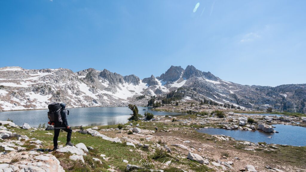 เดินป่า อเมริกา Sierra Nevada : Solo Thru-Hike John Muir Trail (Southbound) Location : Yosemite National Park, Ansel Adams Wilderness, John Muir Wilderness, Sequoia & Kings Canyon National Parks, Inyo National Forest