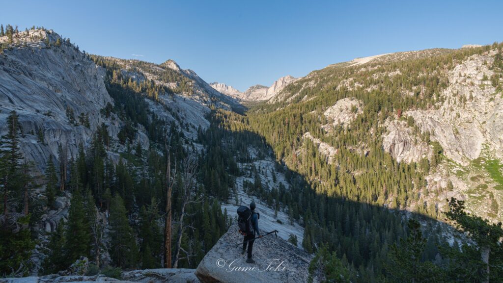 เดินป่า อเมริกา Sierra Nevada : Solo Thru-Hike John Muir Trail (Southbound) Location : Yosemite National Park, Ansel Adams Wilderness, John Muir Wilderness, Sequoia & Kings Canyon National Parks, Inyo National Forest