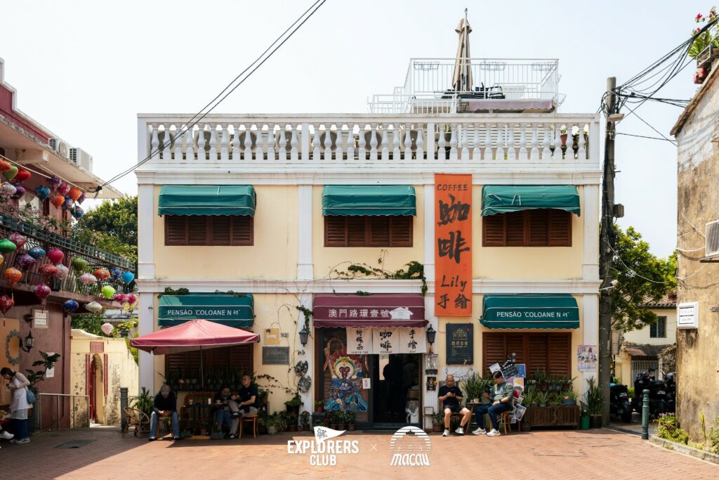 บรรยากาศแถว ๆ Coloane Village ให้ความรู้สึกน่ารักอบอุ่น